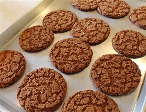 Crunchy Spicy Gingersnap Cookies Just~one~donna