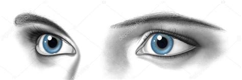 Female Pair Of Eyes Stock Photo By ©prill 22608919