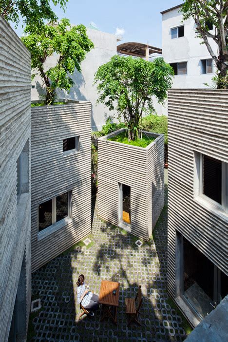 Trees Grow On Rooftops Of House By Vo Trong Nghia Architects