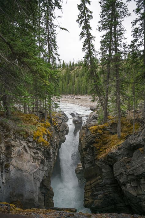Siffleur Falls Hike In David Thompson Country Alberta