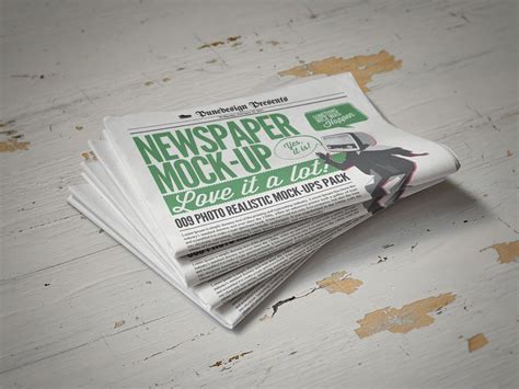 Download Newspaper Mockup - 2 | PuneDesign