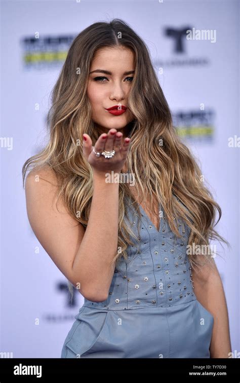 Mexican Singer Sofia Reyes Arrives For The Latin American Music Awards