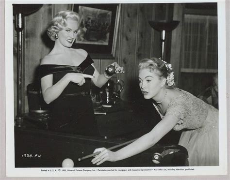 Publicity Photo Of Mamie Van Doren And Lori Nelson For The 1953