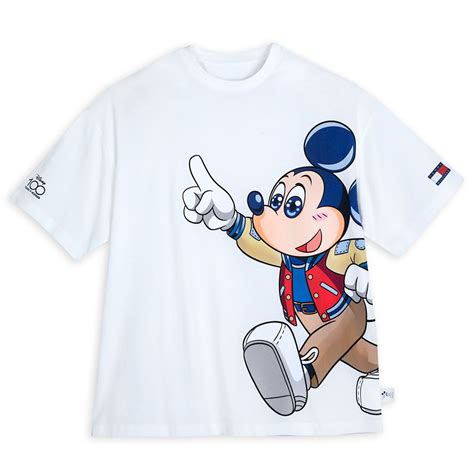 Mickey Mouse T Shirt For Adults By Tommy Hilfiger Disney100 Shopdisney