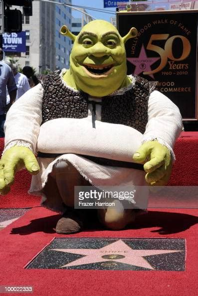 Shrek Who Was Honored On The Hollywood Walk Of Fame With The 2408 News Photo Getty Images