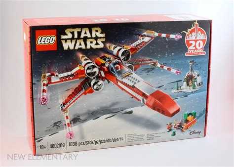 Lego® Employee T 4002019 Christmas X Wing Build Your Own New
