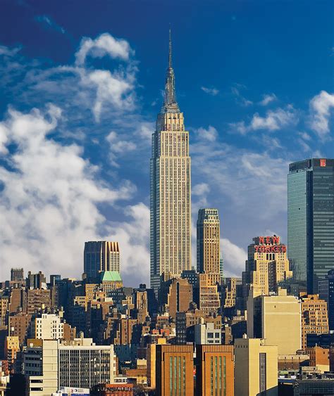 Empire State Building Height Construction History And Facts Britannica