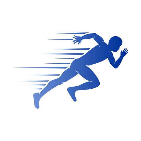 Running Man Abstract Logo 6923598 Vector Art At Vecteezy