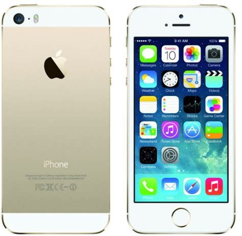 Souq Apple Iphone 5s With Facetime 16gb 4g Lte Gold Uae