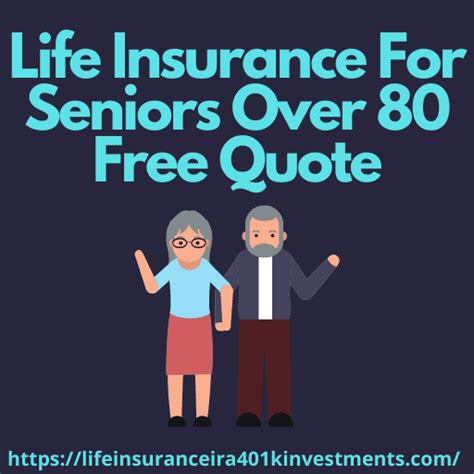Best Life Insurance For Seniors Over 80 No Waiting