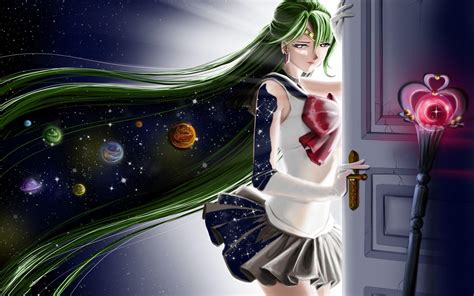 I always feel sad when i look at the creasent moon. Sad Sailor Neptune HD desktop wallpaper : Widescreen ...