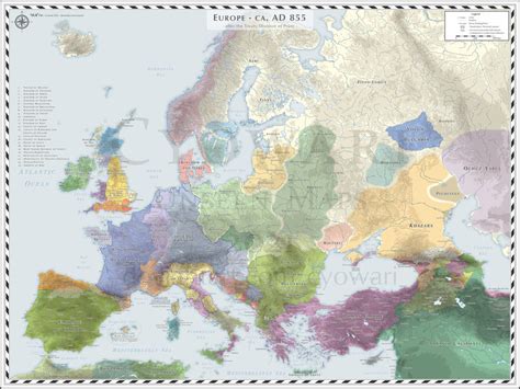 Europe In Details Ad 855 By Cyowari On Deviantart