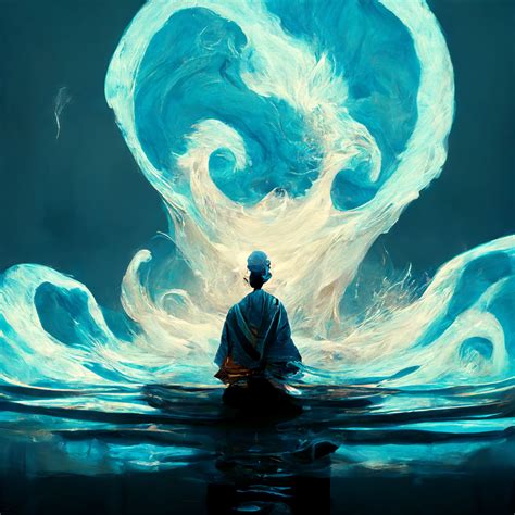 Avatar The Last Airbender Aang Water Bending By Escapismtoreality On