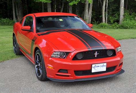Race Red 2013 Boss 302 Ford Mustang Coupe Photo