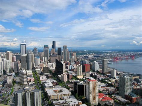 Seattle Skyline Free Stock Photo Freeimages