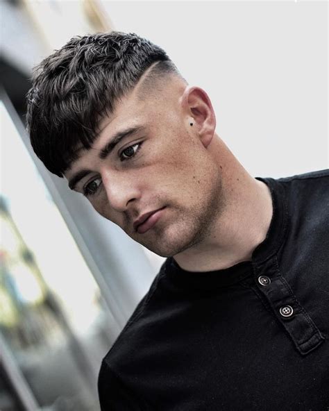 French Crop Fade 2019 Best Mens Hairstyle Variations Stylish Short