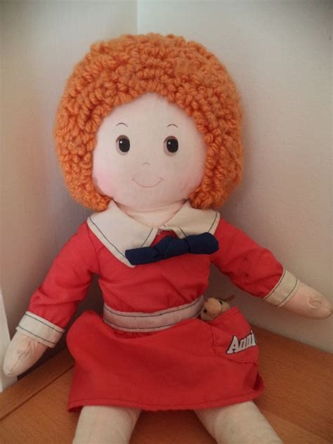 Little Orphan Annie Doll 13 Vintage Knickerbocker 1982