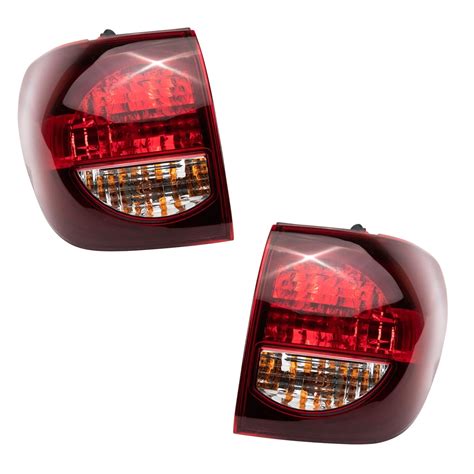 Diy Solutions Lht11102 Driver And Passenger Side Replacement Tail Lights