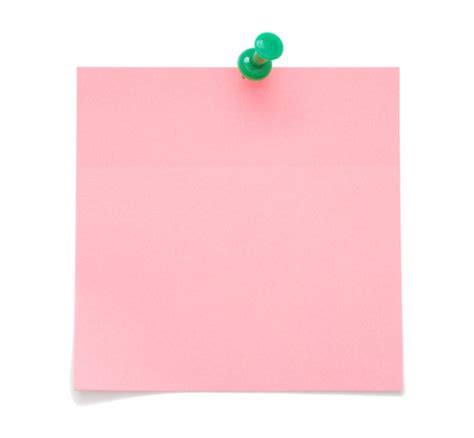 Blank Pink Post It Note Stock Photo By ©human306 6722063