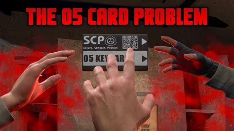 The O5 Keycard Problem In Scp Secret Laboratory Youtube