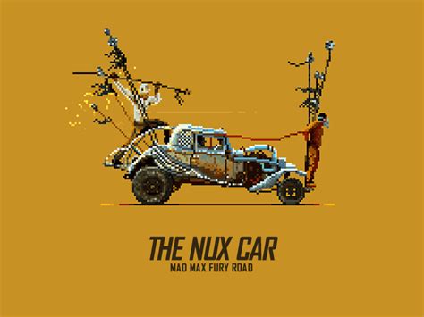 A page for describing heartwarming: MAD MAX Fury Road — The Nux Car by Petrick on Dribbble