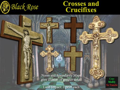 Black Rose Crosses And Crucifixes My Black Rose