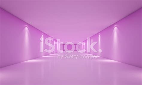 Empty Pink Room With Lighting Stock Photo Royalty Free Freeimages