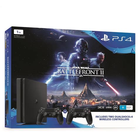 Playstation 4 1tb Star Wars Battlefront Ii Slim Console Bundle Big W