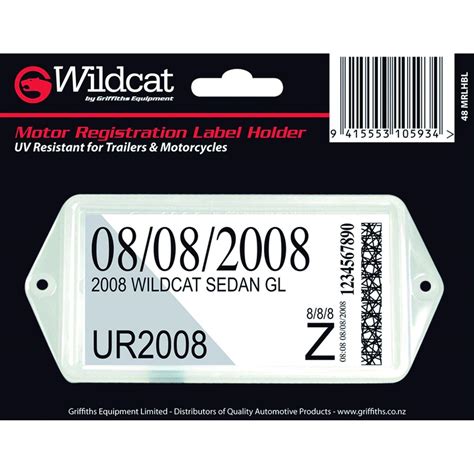 Trailer Registration Sticker Holder | Trailer Parts
