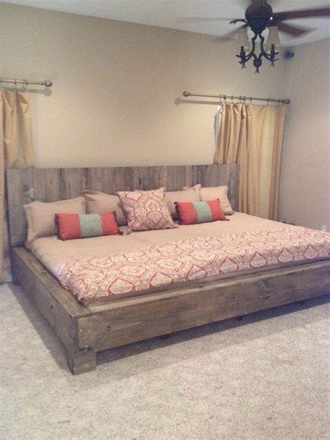 King size mattresses are preferred by most couples. California king size bed | Diy king bed, California king ...