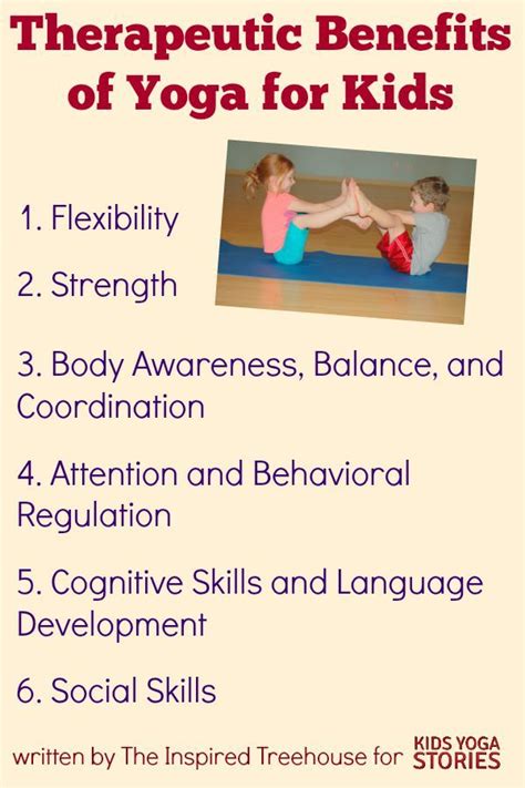 Therapeutic Benefits Of Yoga For Kids Kids Yoga Stories Yoga