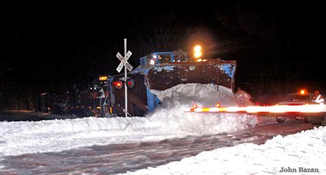 Snow Plow Train Holyoke Ma The Nerail New England Railroad Photo
