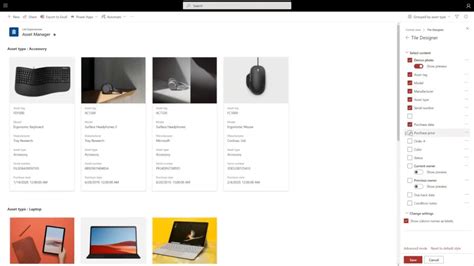 How To Display List Items In A Microsoft List As Tiles Gallery View