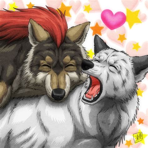 Anime Wolf Couple Drawing Wolf Couple Lineart By Strikerroyallove On Deviantart Trendings Today
