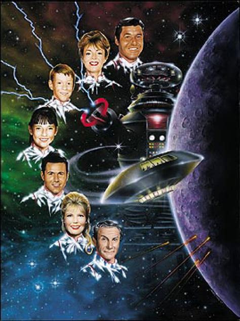200 Lost In Space Lithograph Signed By Cast