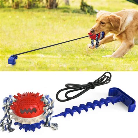 Outdoor Dog Tug Toy Chew Toy Interactive Tug Of War Game For