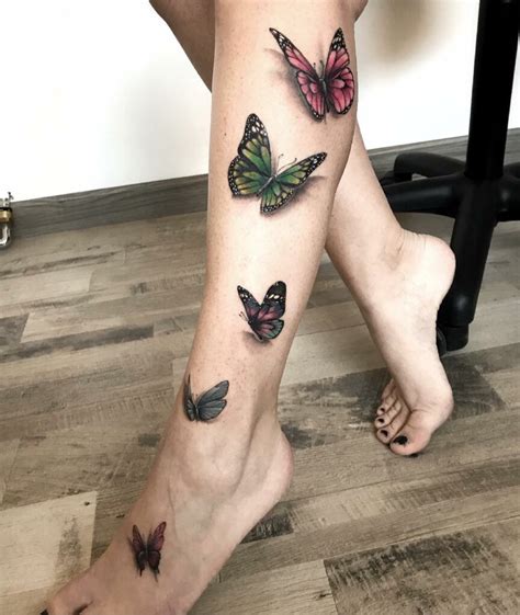 11 Butterfly Leg Tattoo Ideas That Will Blow Your Mind Alexie