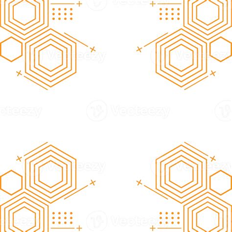 modern geometric hexagonal shape design 17340046 png