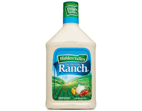 Try it on burgers, chicken, potatoes, rice, steamed veggies, popcorn and more. Hidden Valley The Original Ranch Dressing 52 oz | Boxed