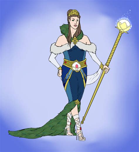 Smite Concept Hera Queen Of Olympus V3 By Kaiology On Deviantart