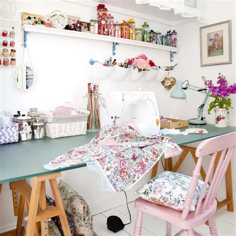 Pretty Up Your Sewing Room With These Inspiring Decorating Ideas