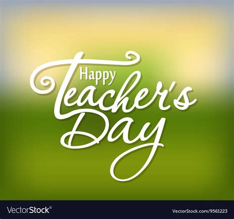 Happy teachers' day 2020 | photo credit: Happy Teachers Day greeting card Teachers Day Vector Image