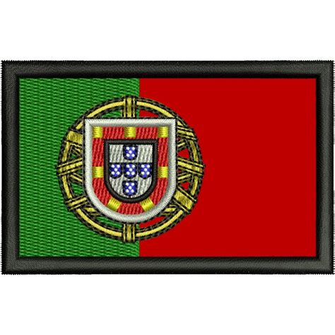 Patch Bandeira De Portugal 8x5 Cm