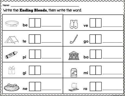 Two letter sight words downloadable worksheets for 4 free printable two letter words flash cards download them.two although the we decided to print worksheets we went into mass printing but we statz. Ending Consonant Blends Packet : Letters, Pictures, Words & Worksheets | Consonant blends ...