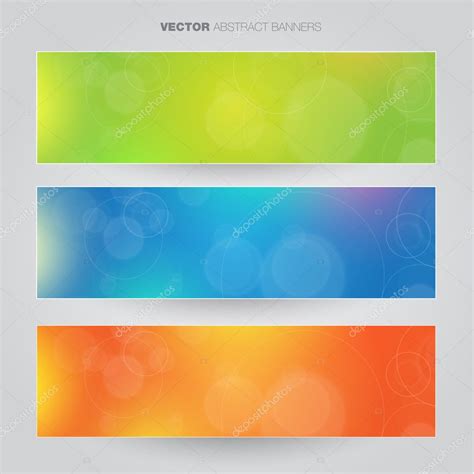 Abstract Banner — Stock Vector © Grounder 8544387
