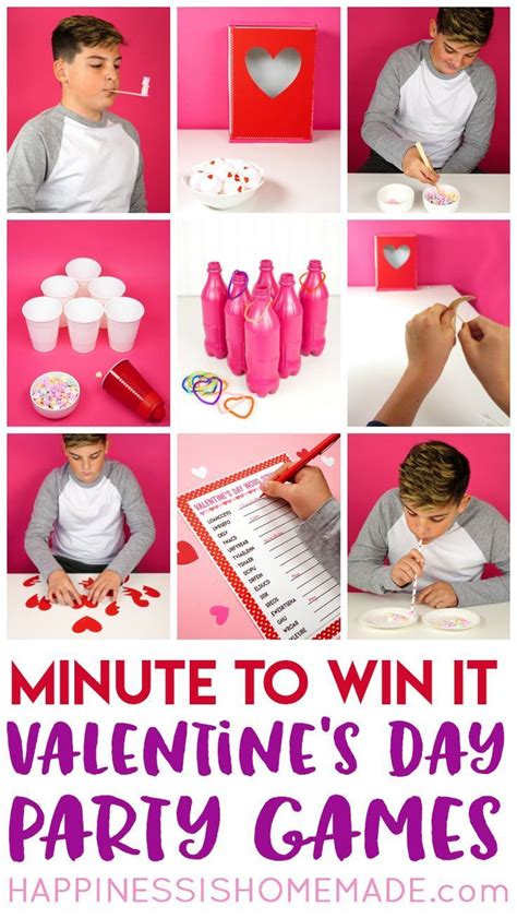 These Minute To Win It Valentine Games Will Be The Hit Of Your Valentine S Day Party Valentine