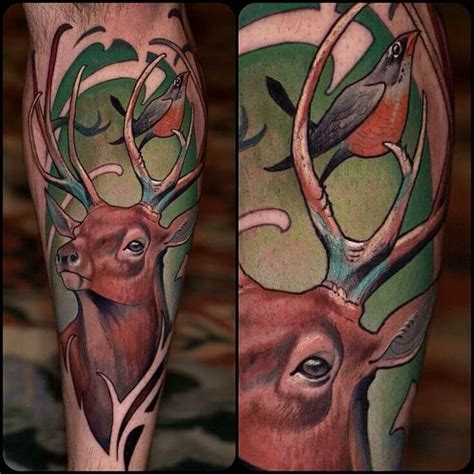 21 Traditional Deer Tattoo Designs And Ideas Petpress Tatuaggio
