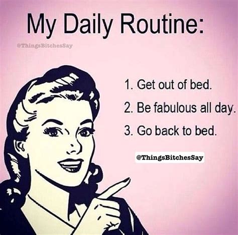 My Daily Routine Funny Pinterest Daily Routines