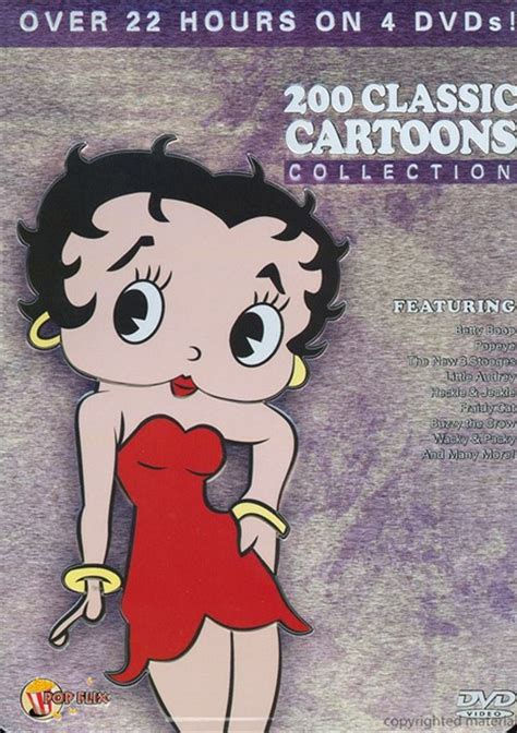 200 Classic Cartoons Collection Collectible Tin Dvd Dvd Empire