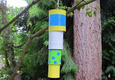 Learn To Grow Tin Can Wind Chimes Reusing Tin Cans Food Cans